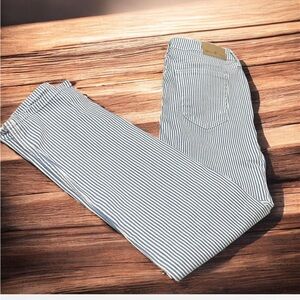 Seven7 Blue & White Pinstripe
Pants - Size 4 (29" inseam) like new
